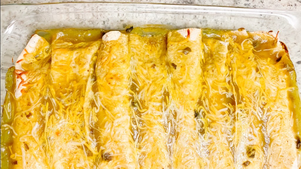 Chicken Enchiladas Verde with Hatch Chile&nbsp;Sauce