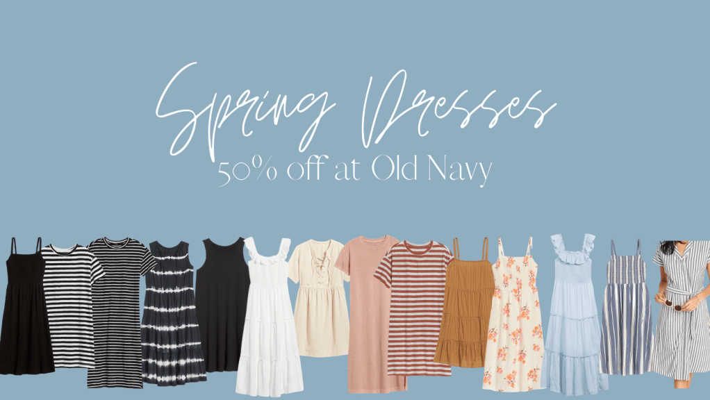 50% Off Spring Dresses at Old&nbsp;Navy